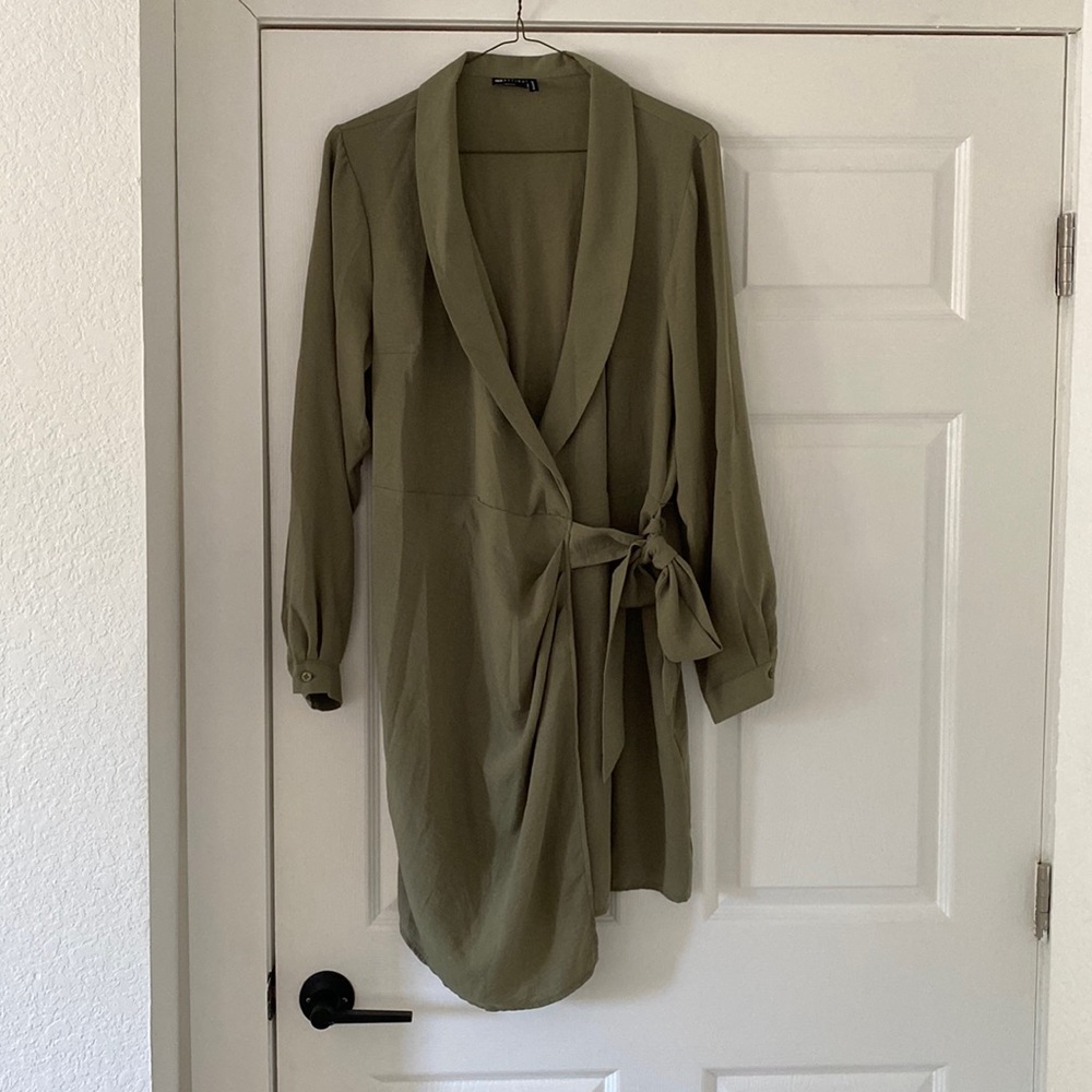 ASOS Olive Green Mini Dress